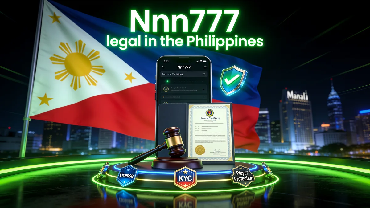 NN777 – License and Security: nnn777 guide for players in the Philippines